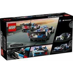 Klocki LEGO 76922 Samochody wyścigowe BMW M4 GT3 & BMW M Hybrid V8 SPEED CHAMPIONS